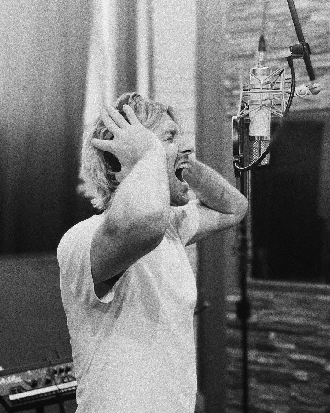 vocal recording, album session 23.