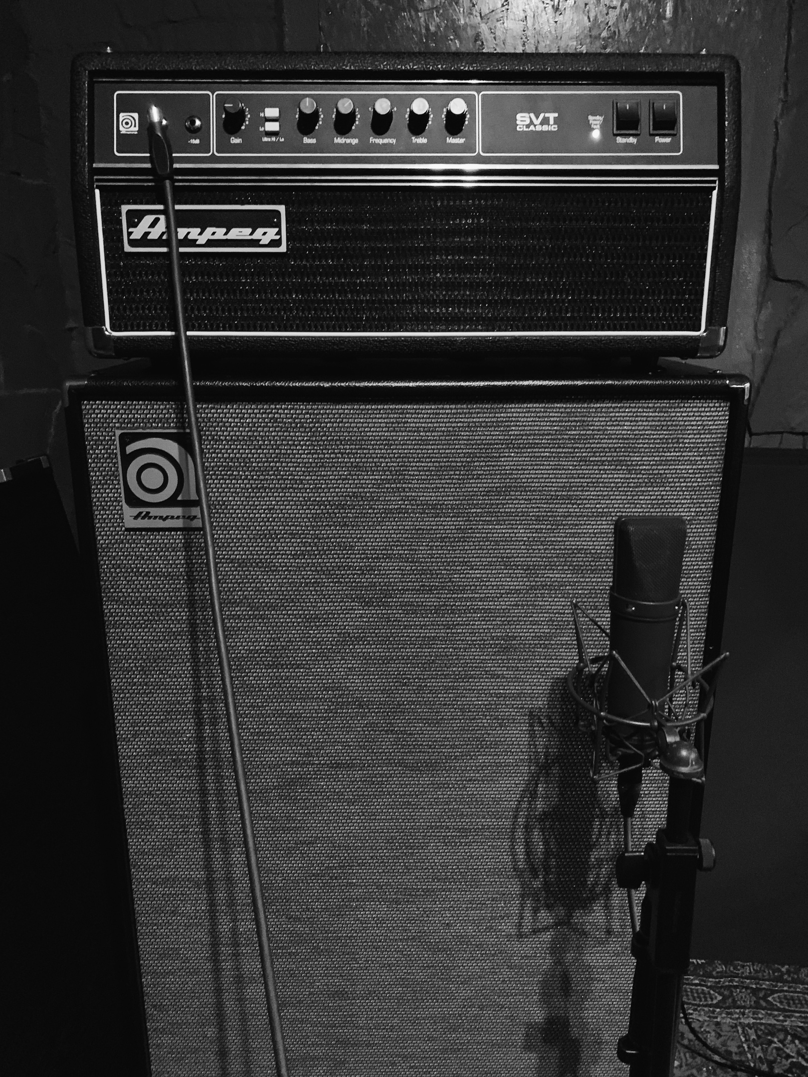 Bass Cabinet Recording, Album Session 23.